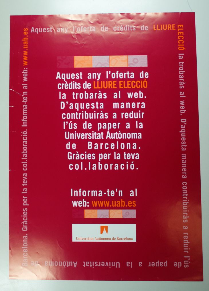 Amplia la imatge Oferta Crèdits de lliure elecció