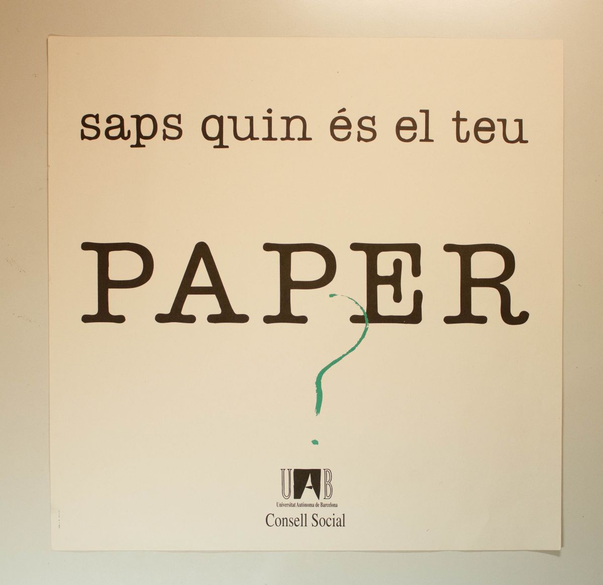 Amplia la imatge Saps quin es el teu paper