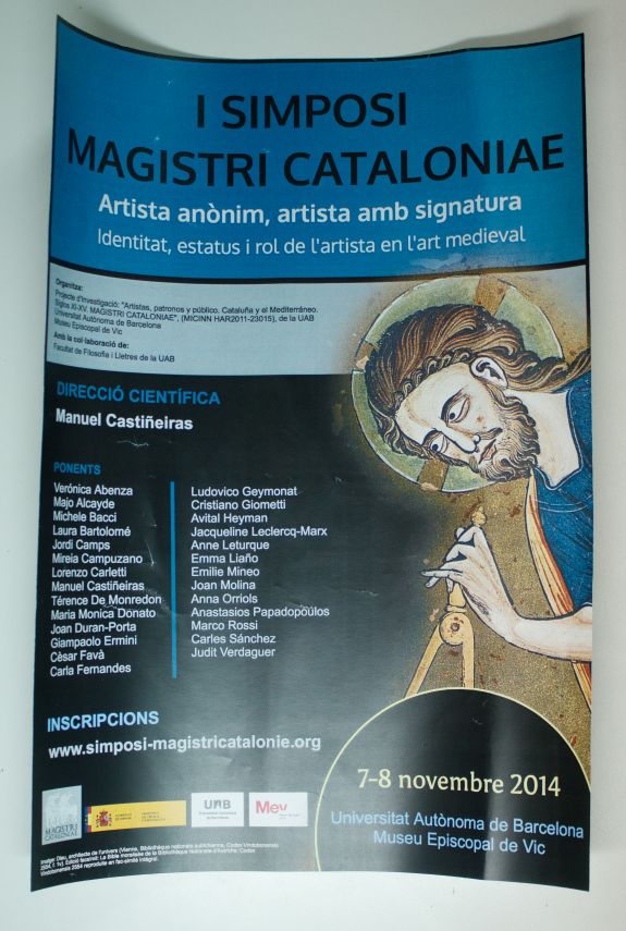 Amplia la imatge I Simposi Magistri Cataloniae