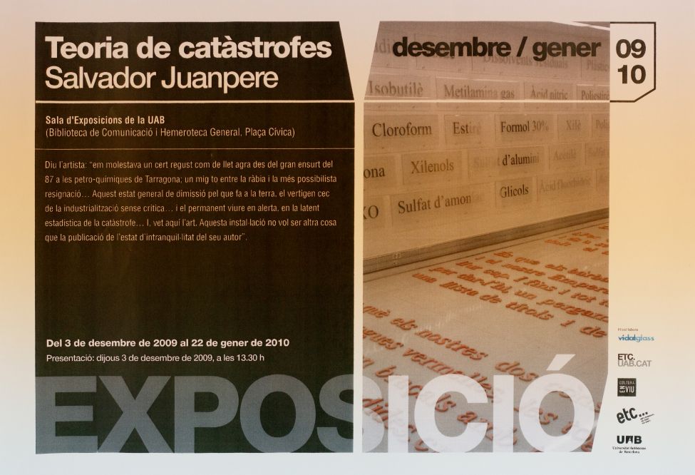 Amplia la imatge Teoria de Catàstrofes Salvador Juanpere