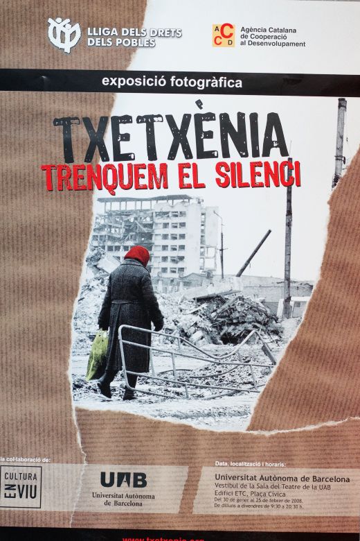 Amplia la imatge Txetxènia. Trenquem el silenci