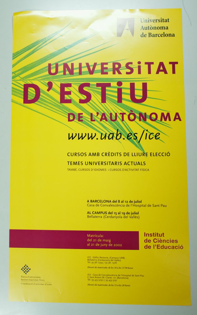 Amplia la imatge Universitat d'Estiu a l'Autònoma