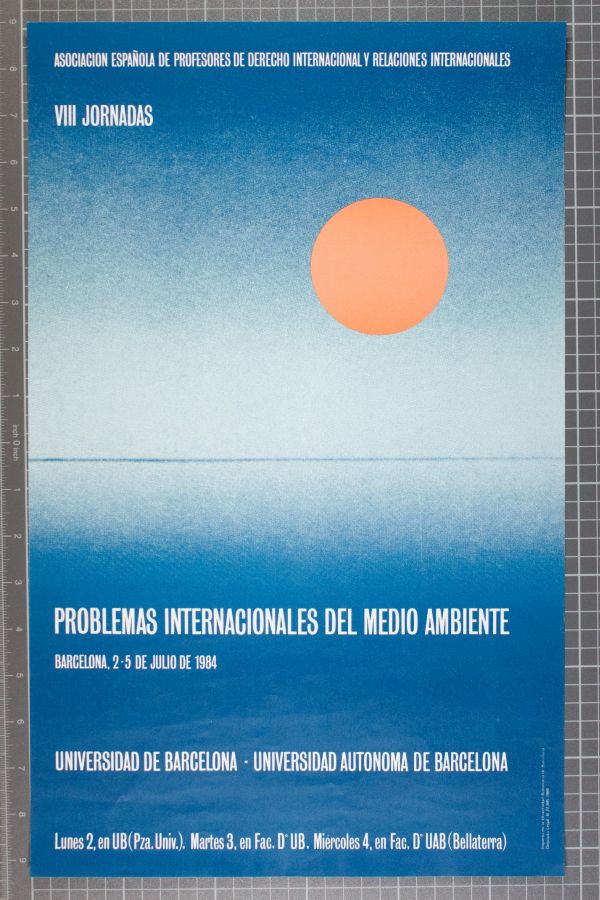 Amplia la imatge VIII jornadas problemas internacionales del medio ambiente1