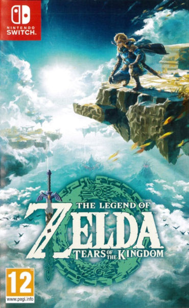 Caràtula del Videojoc The Legend of Zelda. Tears of the Kingdom