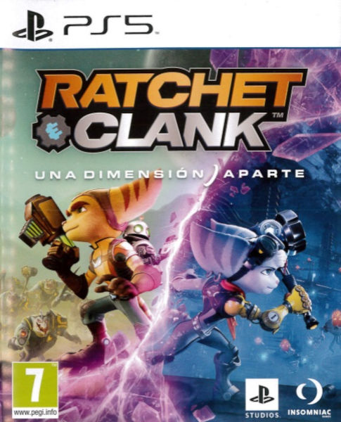 Caràtula del videojoc Ratchet and Clank una dimensión aparte