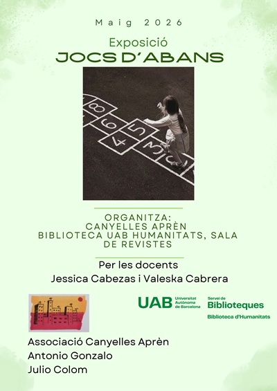 Fotografia del cartell de l'exposició 