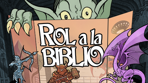 Imatge del cartell de Jocs de Rol a la biblioteca