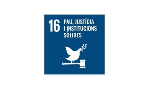 imatge ODS Pau justícia i institucions sòlides