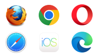 Logotips de diferents navegadors 