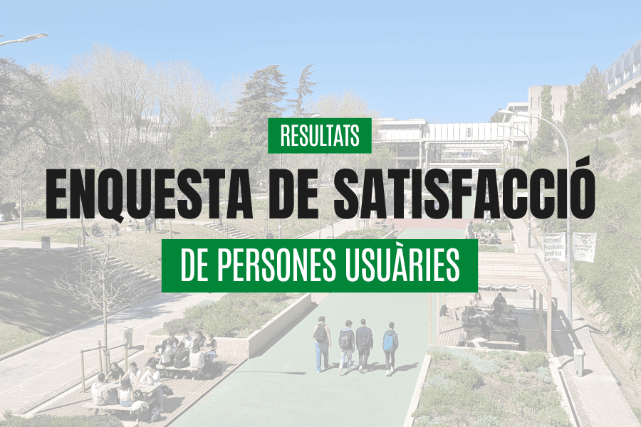 vista aeria del campus de la UAB, eix central