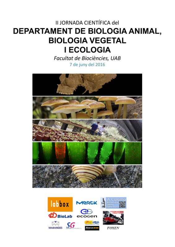 Poster de la II Jornada Cientifica del BABVE