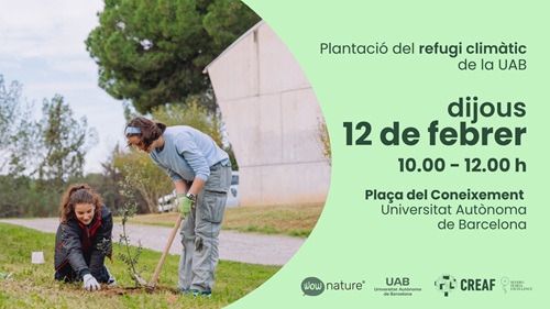 Vine a plantar un arbre a la UAB!
