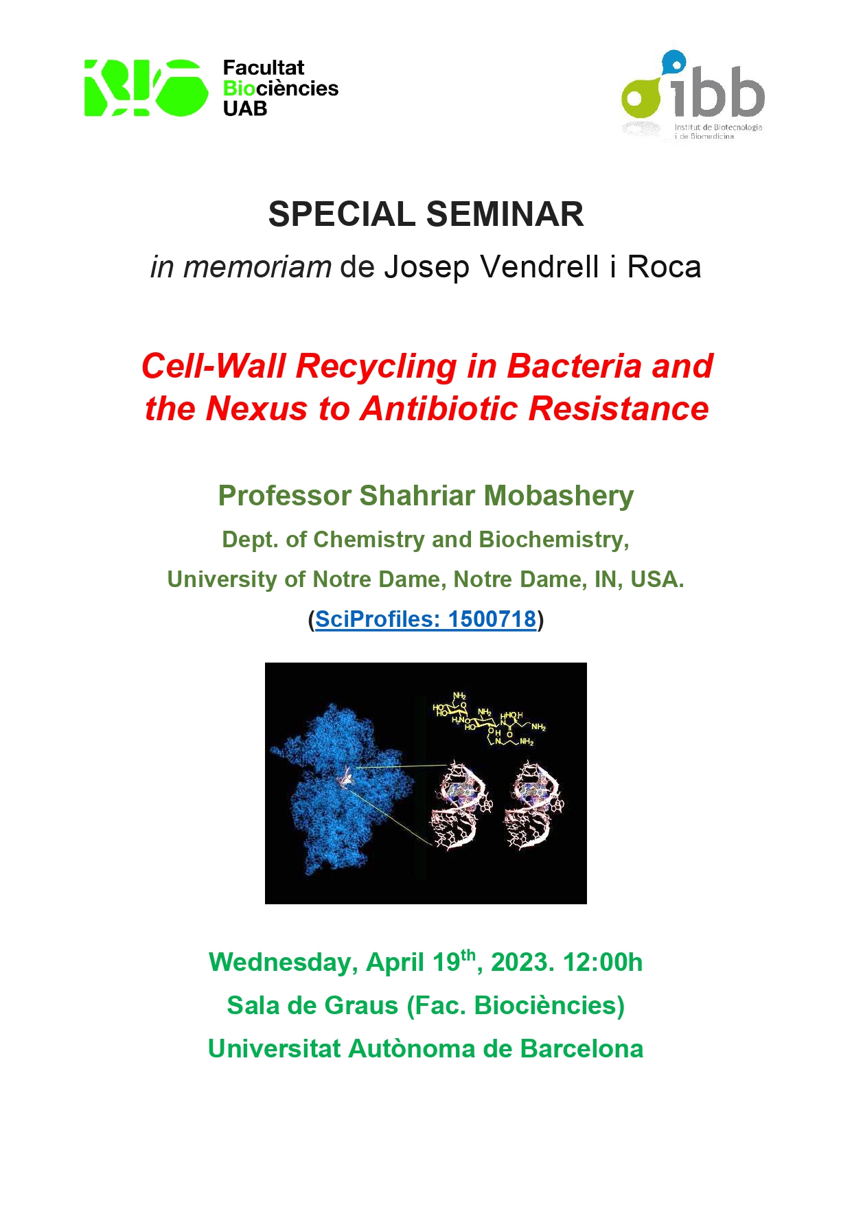 Seminari Shahriar Mobashery