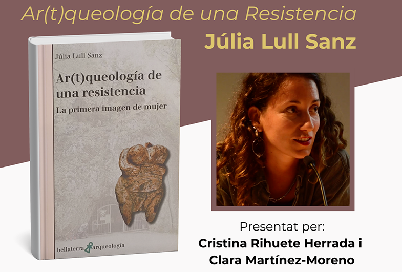  Póster de la presentació del llibre Ar(t)queología de una resistencia. La primera imagen de mujer