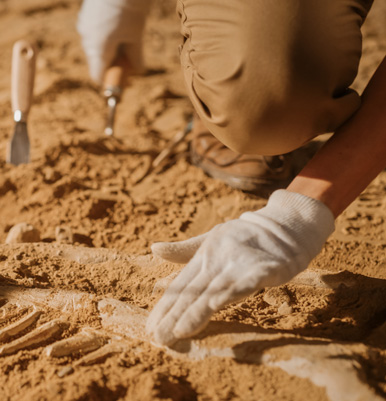 Tauler de joc d'estratègia militar a la fortalesa romana de Biosca