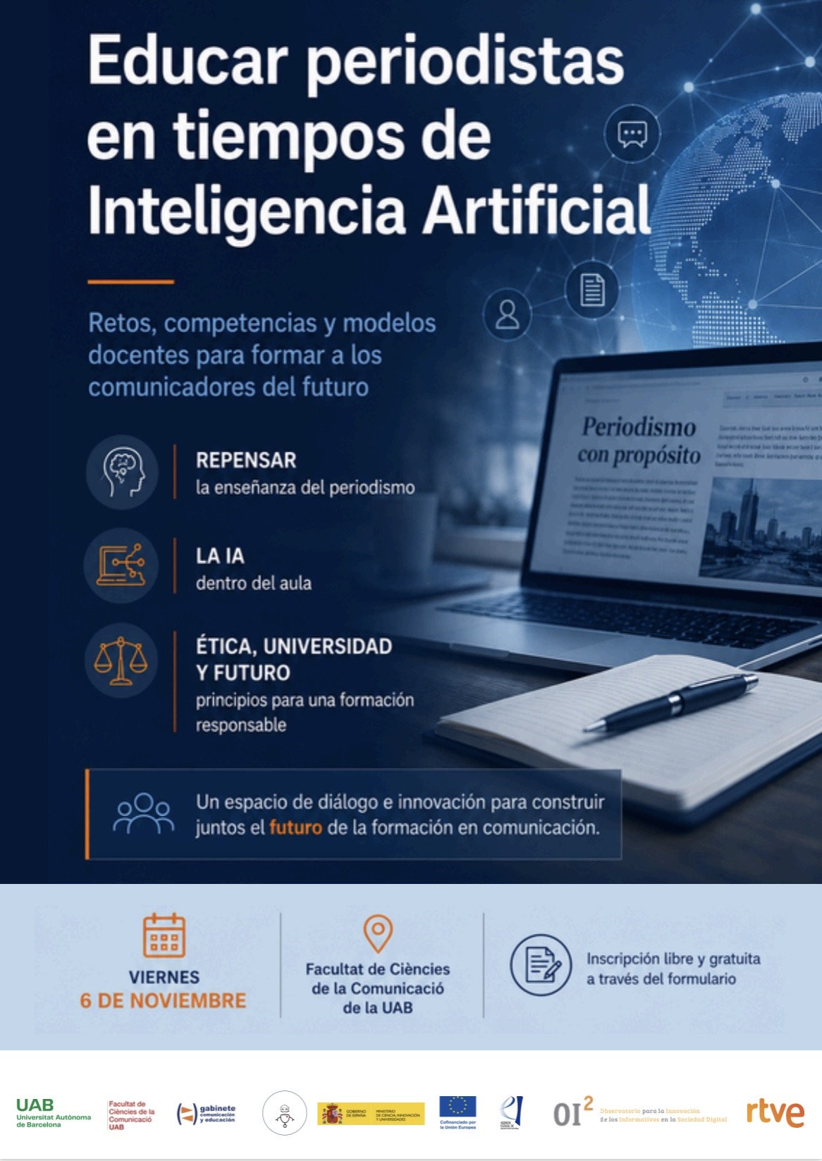Cartell Educar Periodistes IA