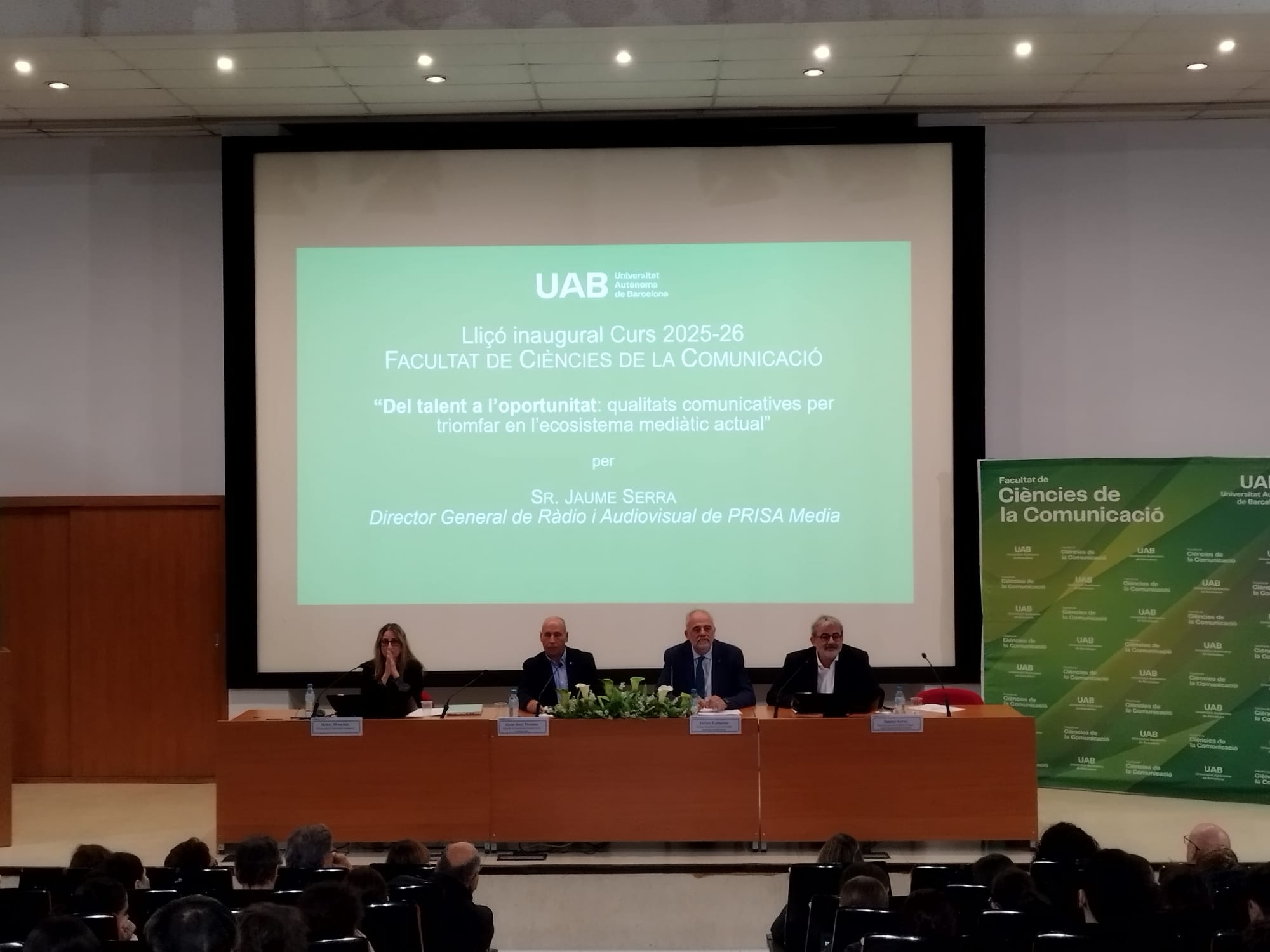 Inauguració Facultat de Comunicació