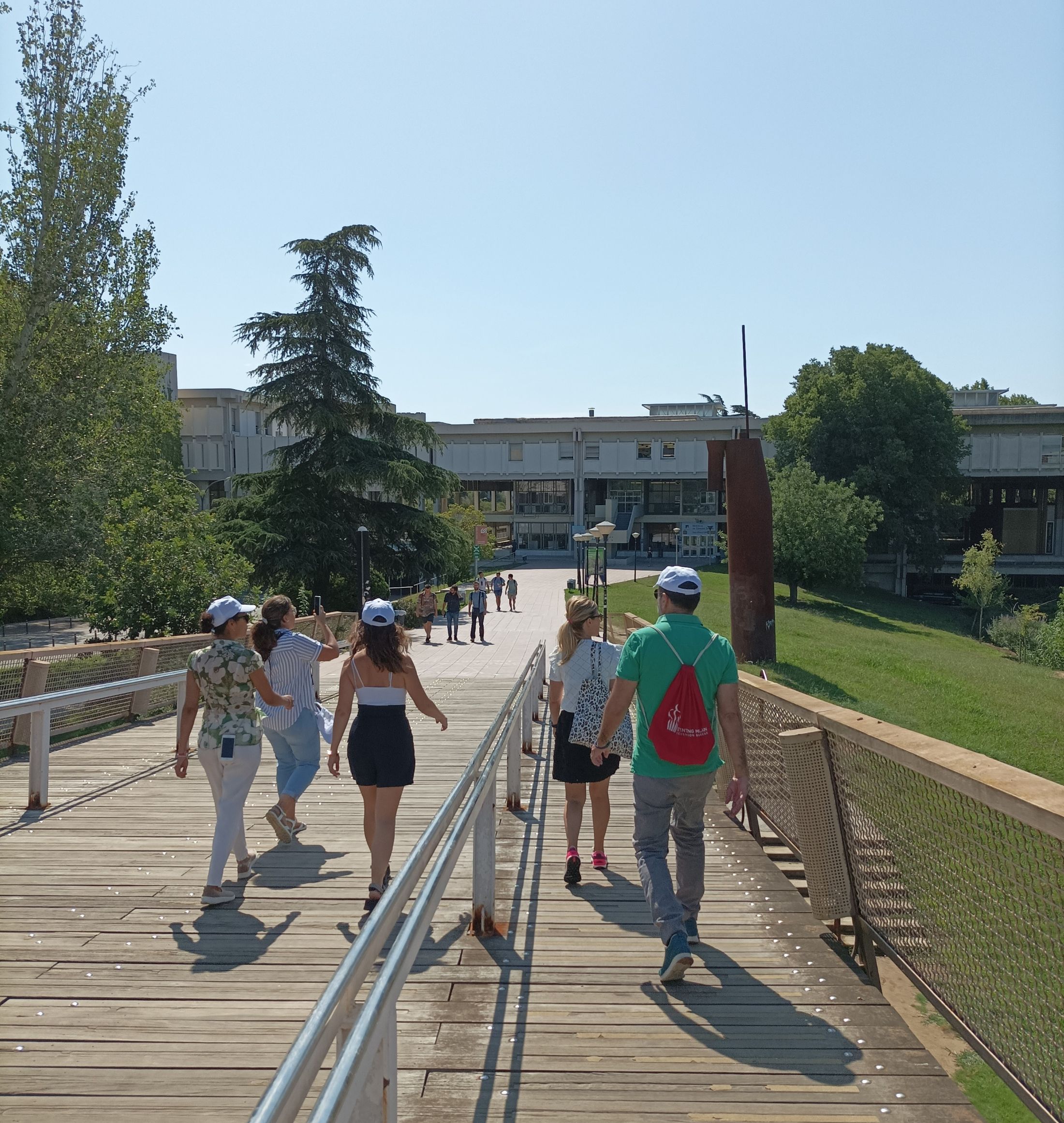 Imatge del FamTrip per presentar UABCampus al sector MICE