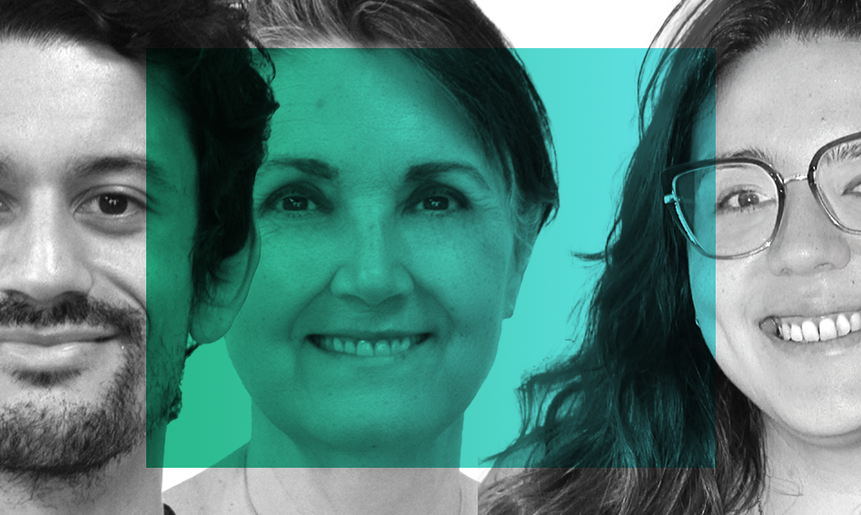 Daniel Alveal, Lydia Giménez i Daniela Marín