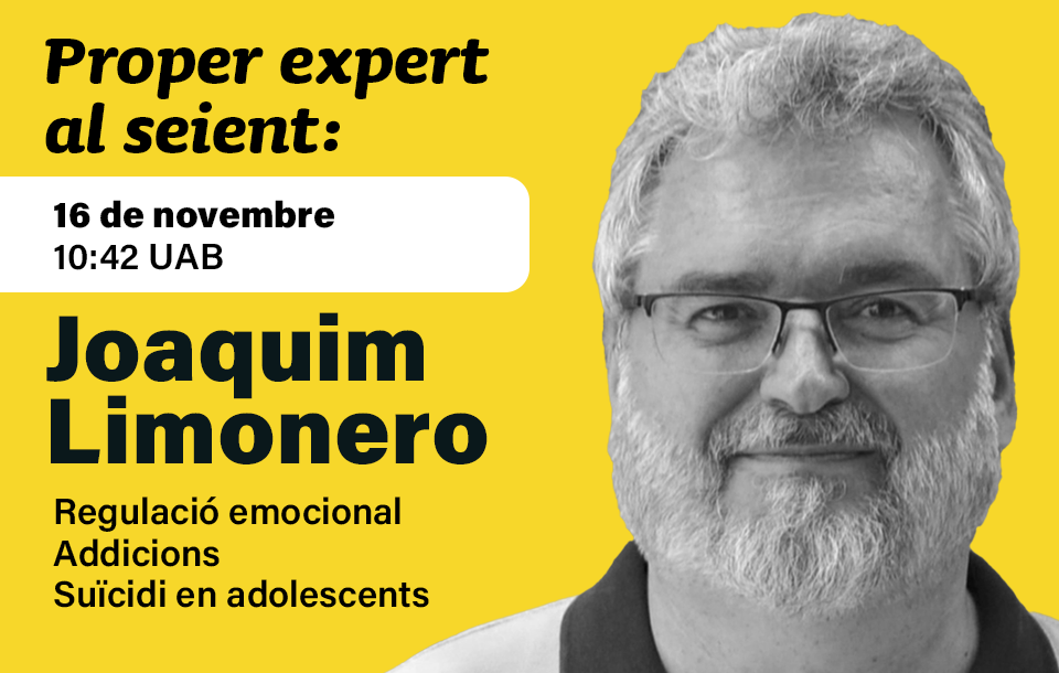 Quim limonero al seient de l'expert