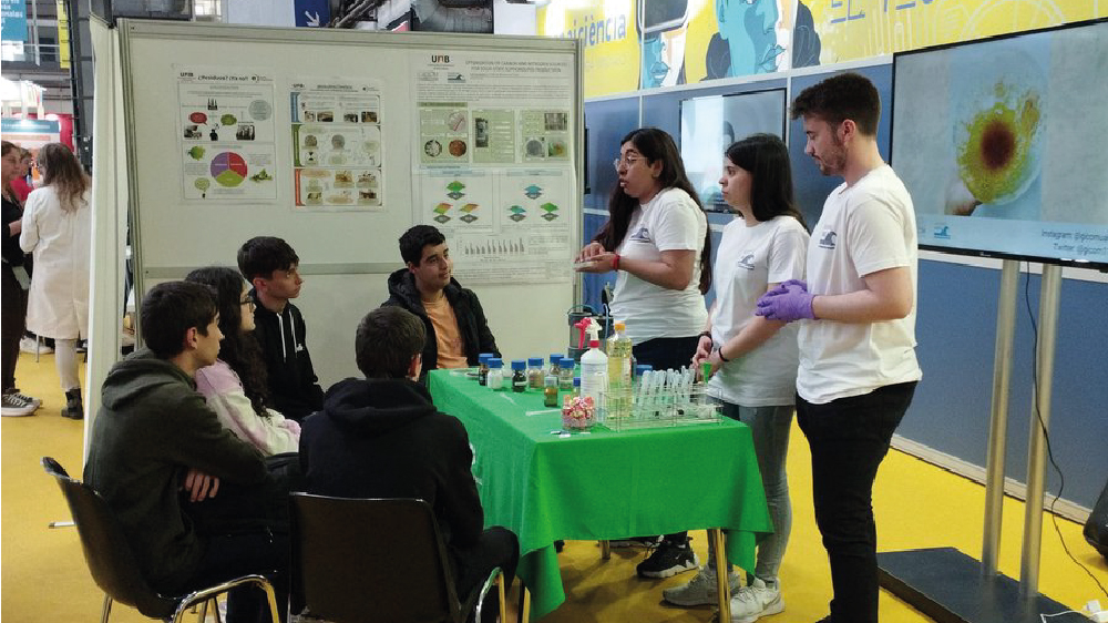 Taller del grup GICOM a l'espaiciència 2023