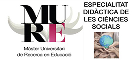  Logotip del Màster Universitari de Recerca en Educació