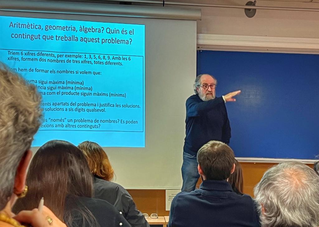  Jordi Deulofeu a darrera classe impartida per en Jordi Deulofeu abans de la seva jubilació