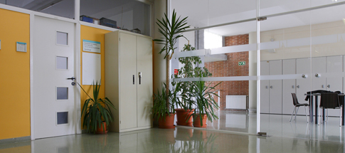   Vestíbul del departament de Didàctica de la Matemàtica i les Ciències Experimentals