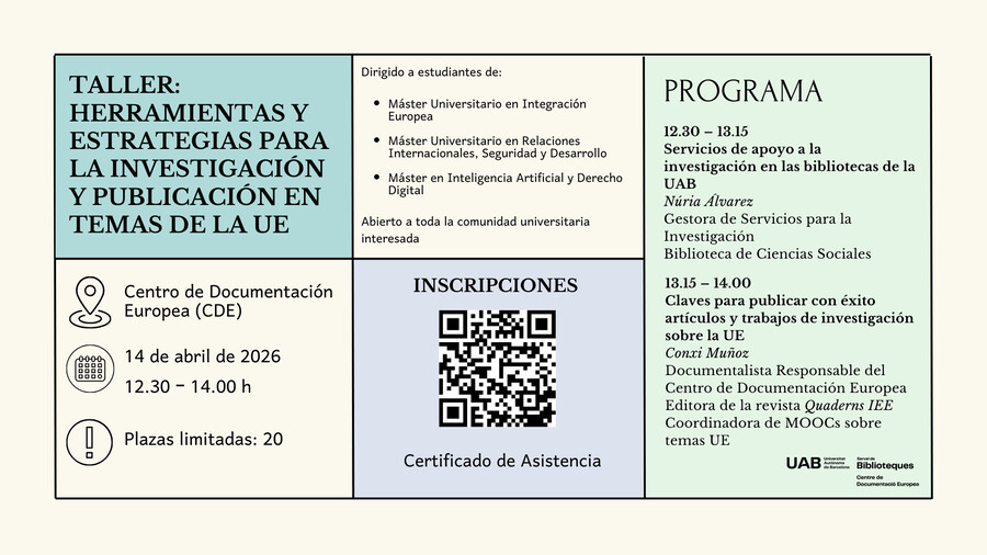 cartell taller ue