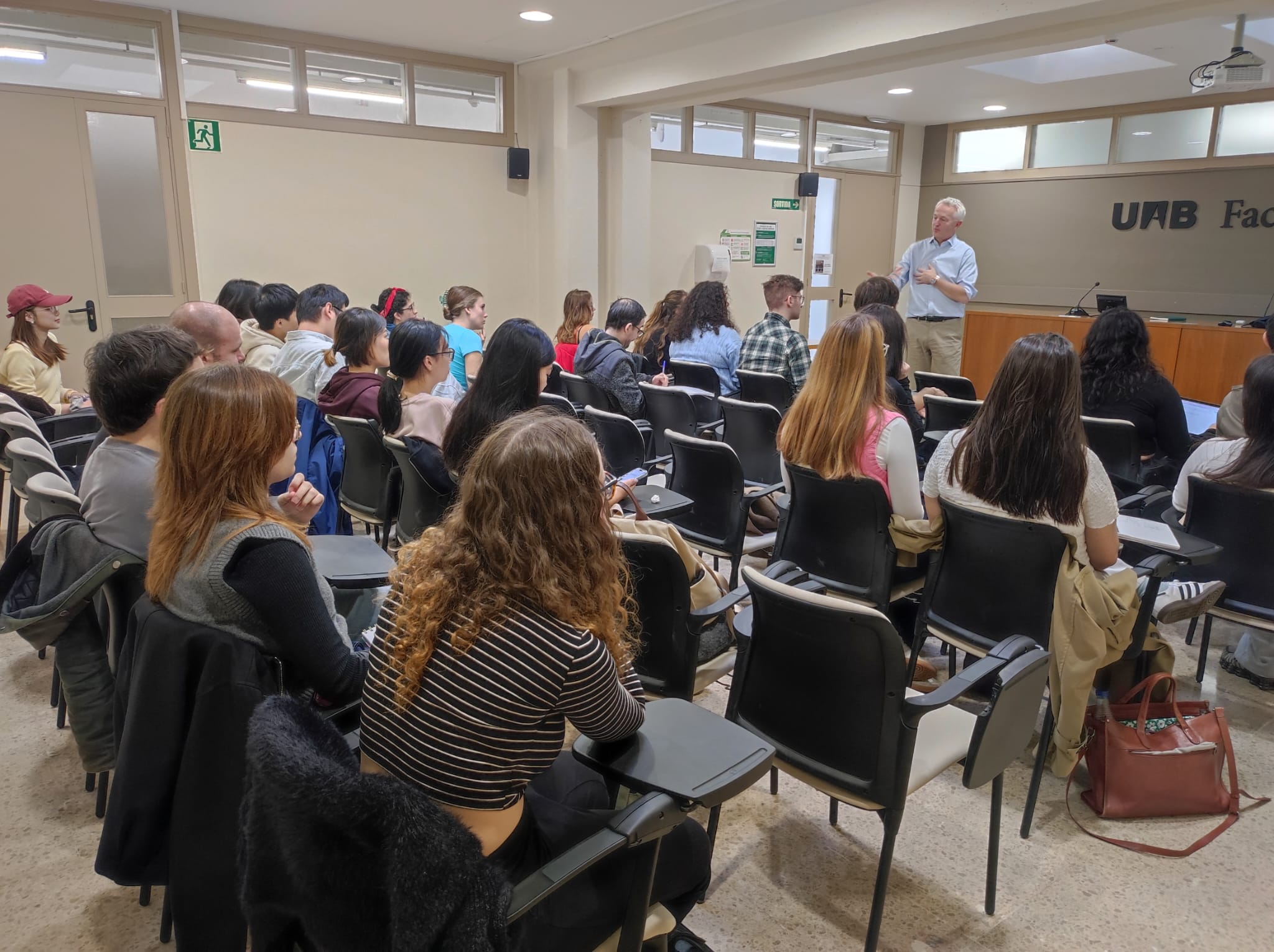 Públic en el Seminari sobre European Economic