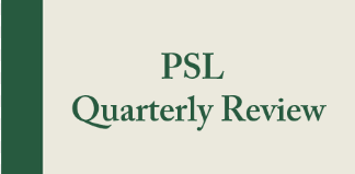PSL Quarterly Review