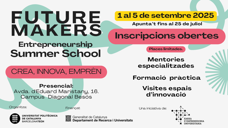 Banner de la primera edició de Future Makers