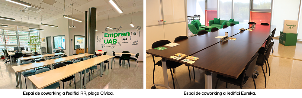 Espais de coworking d'Emprèn UAB
