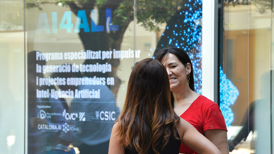 Fotografia de la inauguració de l'AI4ALL del 2025