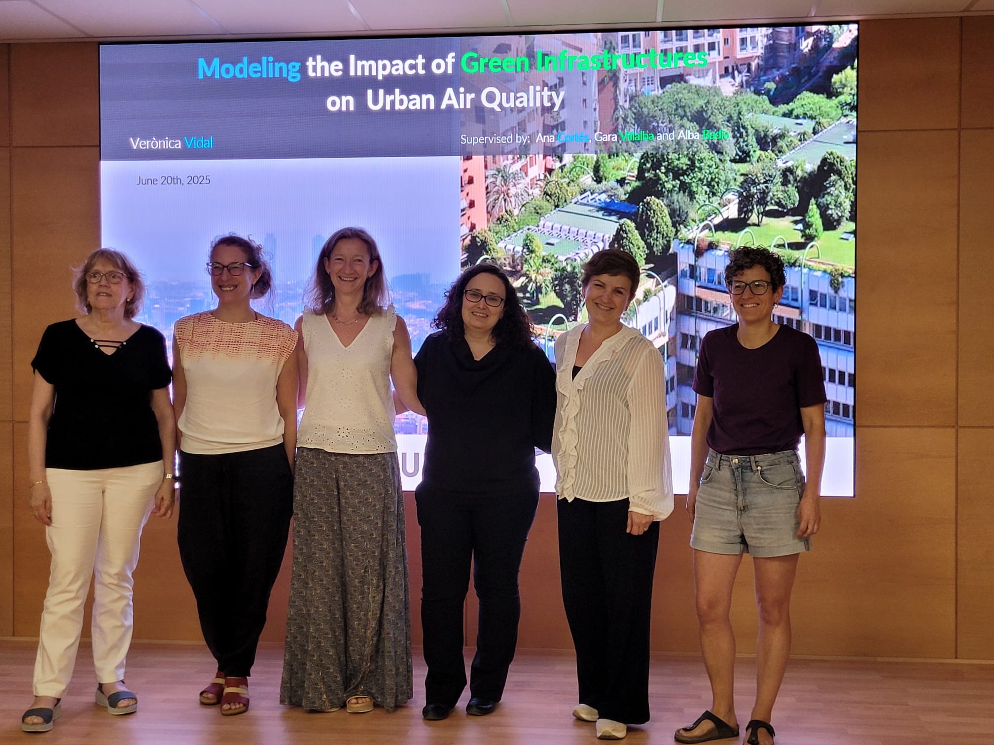 L'Escola visibilitza talent femení en enginyeria a la defensa doctoral íntegrament formada per dones
