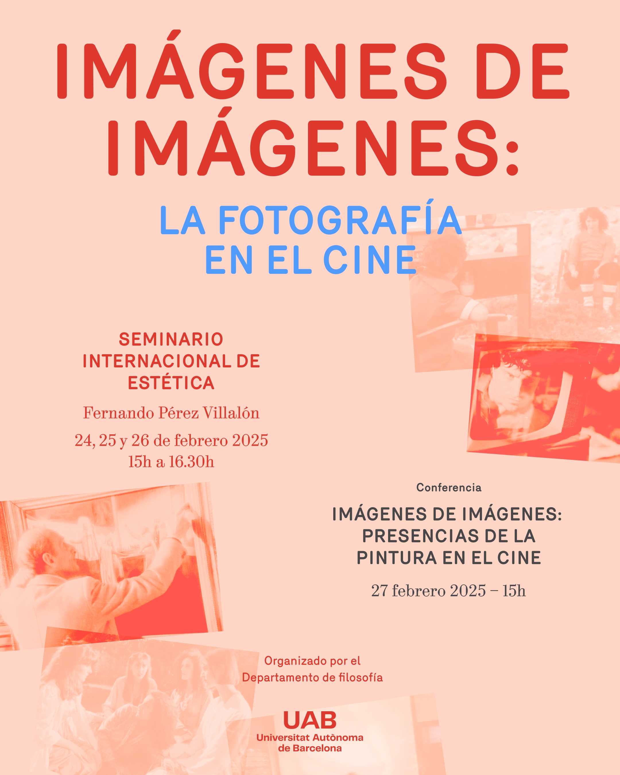 Cartell jornades Imatges d'imatges