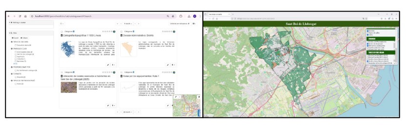 Catàleg de metadades i Geovisor