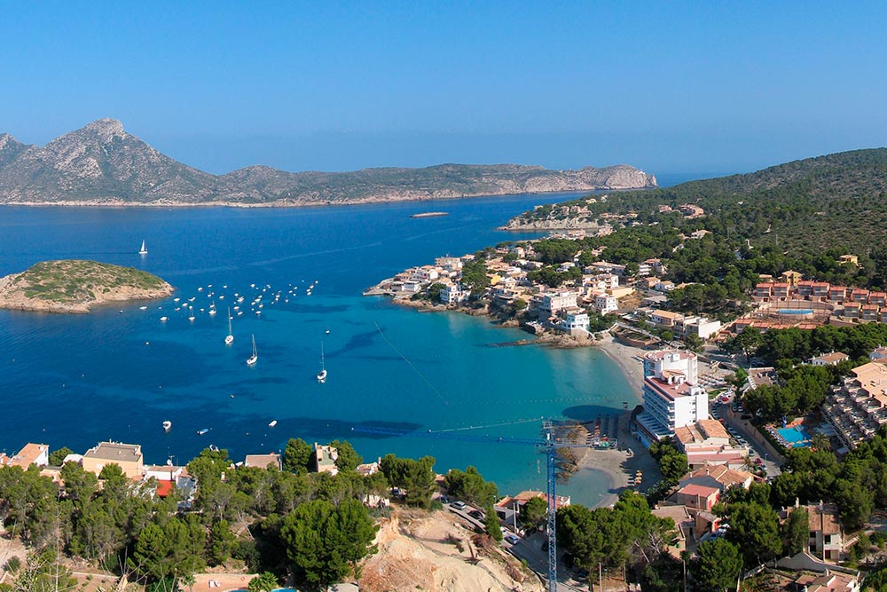 Imatge d'una cala de Mallorca