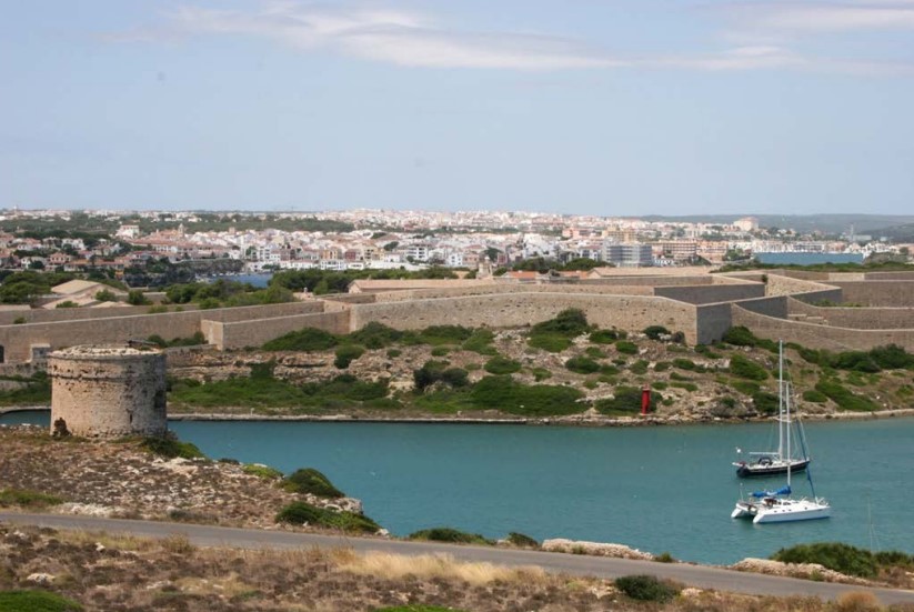 Imatge de Maó desde la fortalesa de la Mola. Jaume Mateu