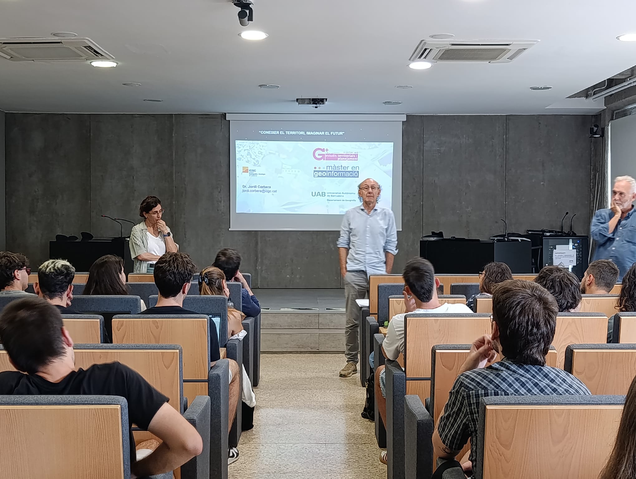 Inauguració Màsters Metip i Geoinformació