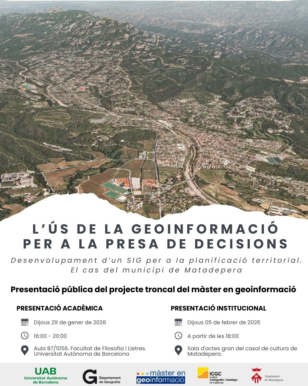 Presentació projecte de geoinformació curs  25-26