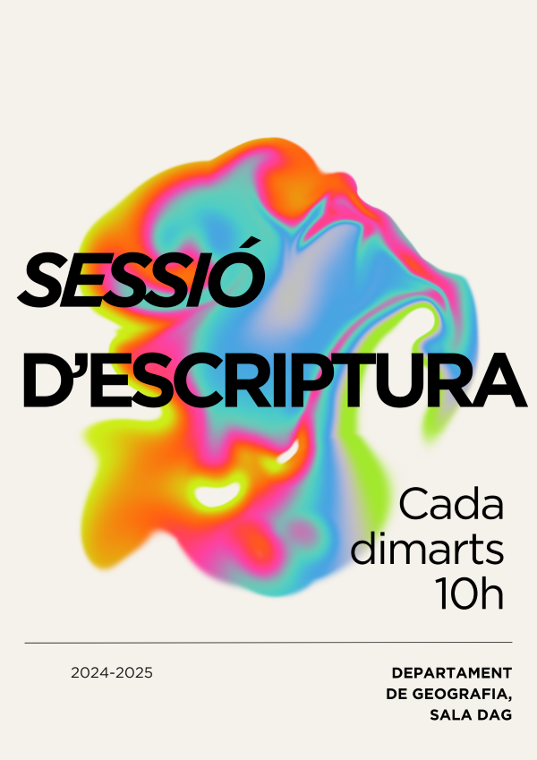 Sessió d'escriptura