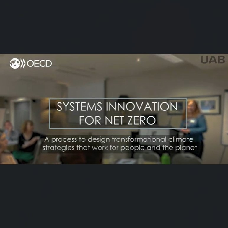 Reprodueix el video Conferència 3: Systems Innovation for Net Zero (Maria Mirabile)