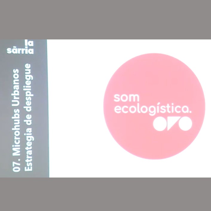 Reprodueix el video Conferència 6: Ciclodistribució: reptes i oportunitats a càrrec de David Estop, membre de la Cooperativa de Ciclologística La Sàrria.