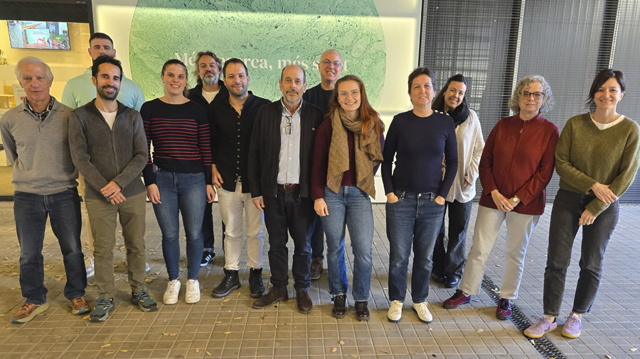 Fotografia dels membres de l'equip implicat