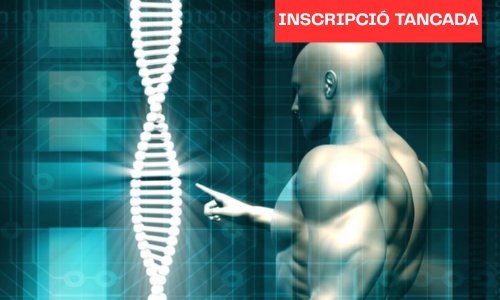 Un home va a tocar una cadena d'ADN