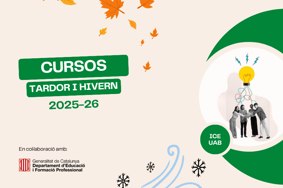 Obertes les inscripcions als Cursos de Tardor i Hivern