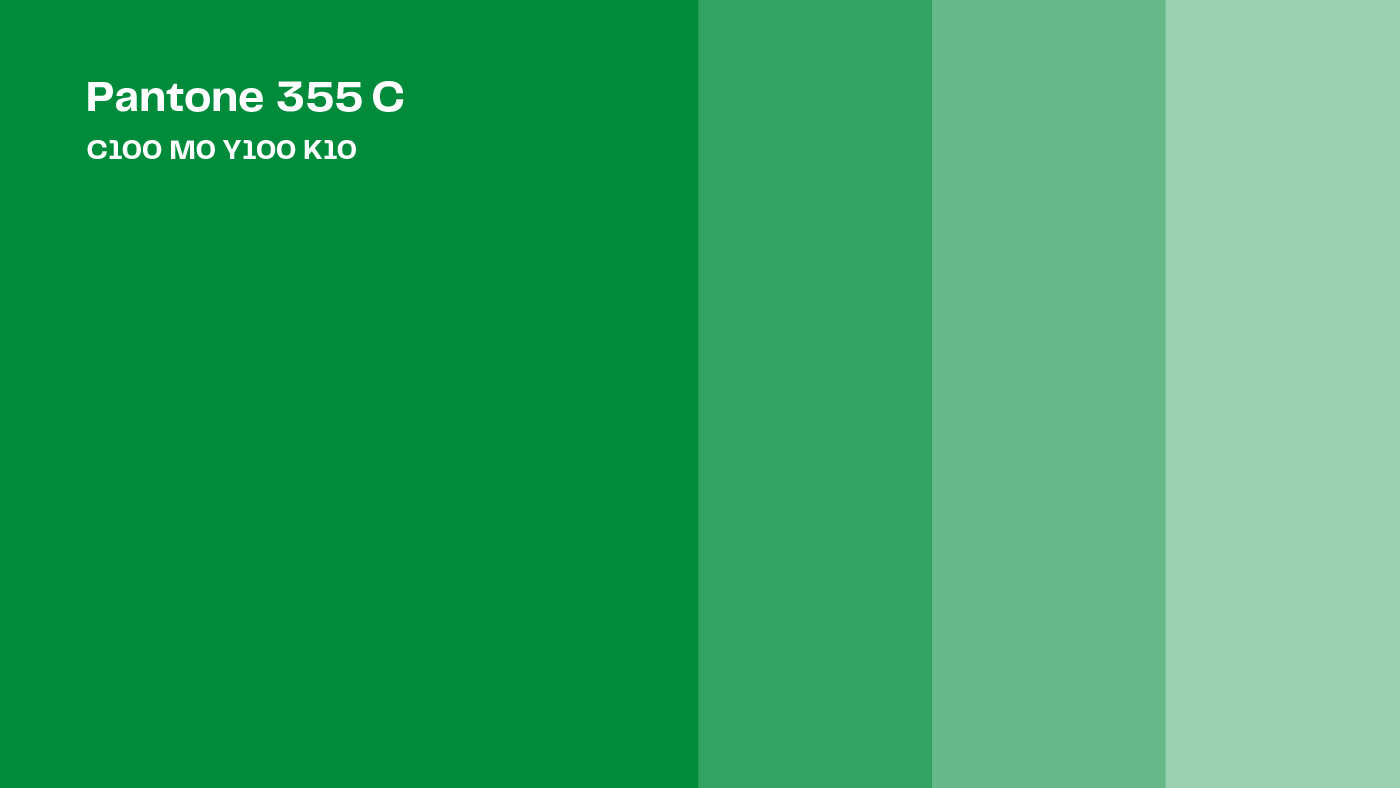 Color verd corporatiu de la UAB