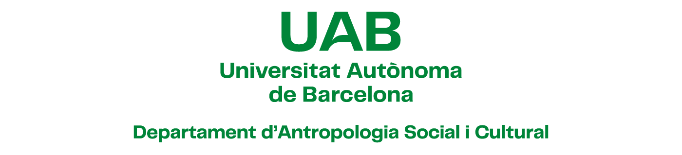 Composició centrada en una línia amb versió principal del logotip