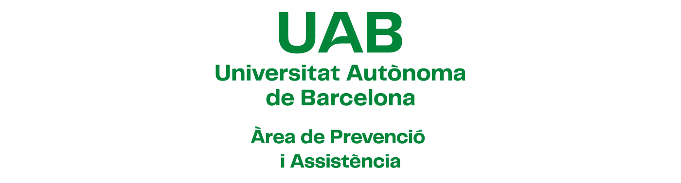 Composició centrada en dues línies amb versió principal del logotip